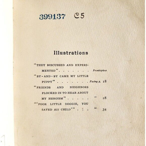 1904 A Dog's Tale Samuel Clemens Mark Twain 2nd Edition Illustrated HC E91 - Picture 5 of 7